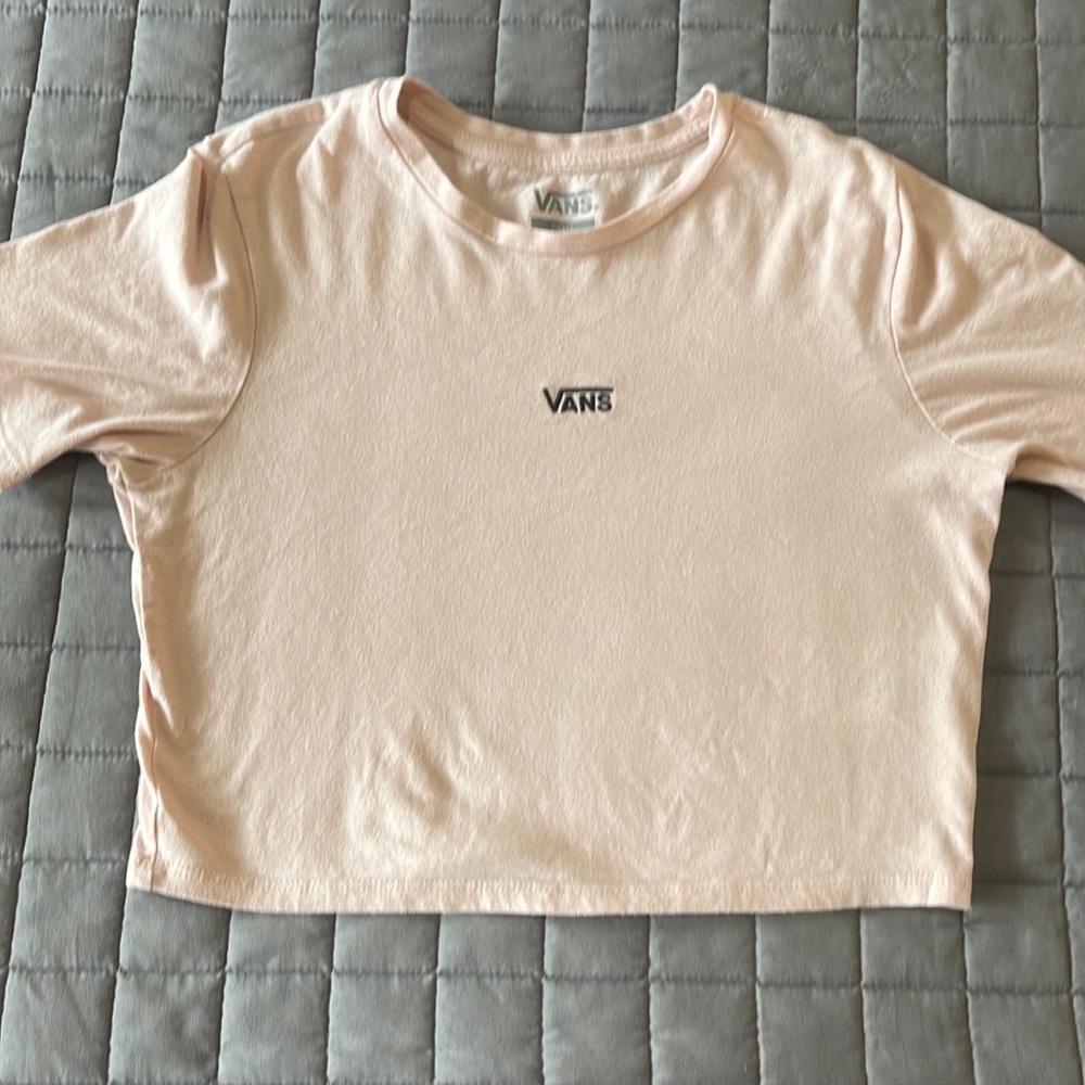Vans Cropped Pink Tee